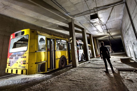 Apleistų autobusų tunelis