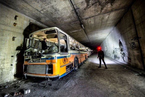 Apleistų autobusų tunelis