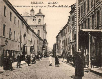 Domininkonų gatvė 1930 metais